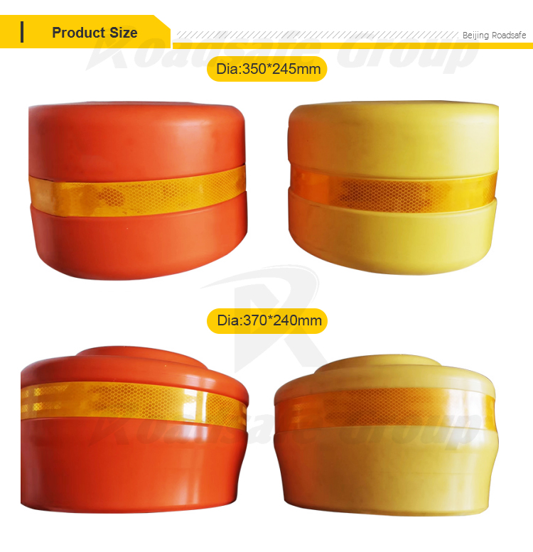 Highway EVA Anti-Collision Crash Bucket Safety Rolling Barrier Guardrail