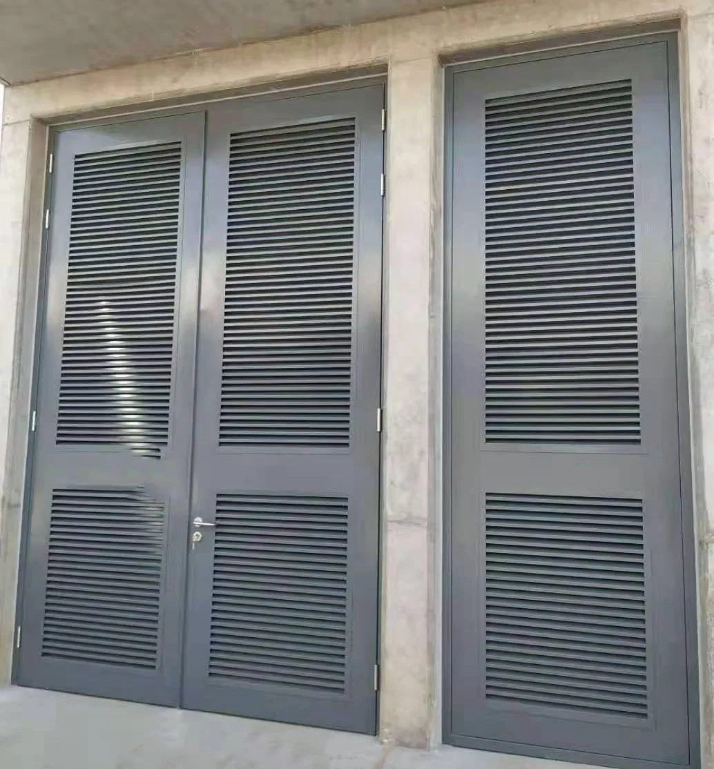 Commercial Industrial Hotel Internal Explosion Proof Bullet Proof Security Front Entry Steel Emergency Metal Door