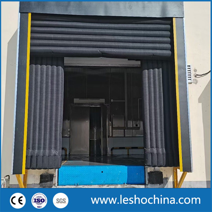 Inflatable Dock Shelter Dock Door Seal Shelter for Logistics Warehouse