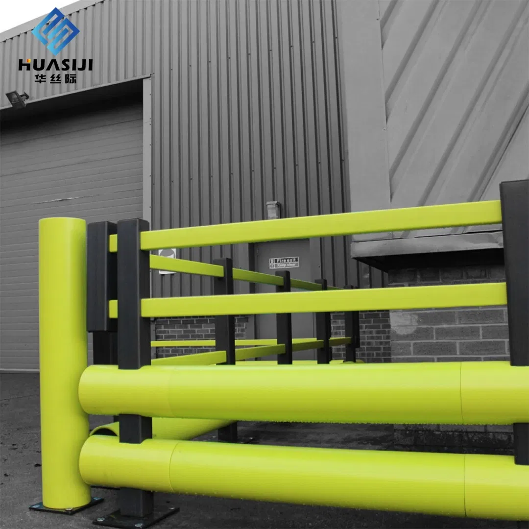 Hsj High Quality Flexible Anti-Collision Guardrail Safety Guardrail Wholeworld Safety Barrier Traffic Guardrail for Pedestrian Protection