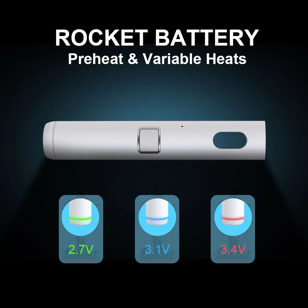 Replaceable 1.0ml Pod Electronic Cigarette Empty Thick Oil Cartridge Disposable