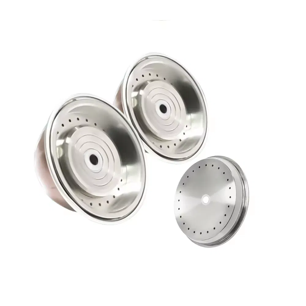 Stainless Steel Refillable Reutilisable Reusable Coffee Pods Nesspresso Coffee Capsule
