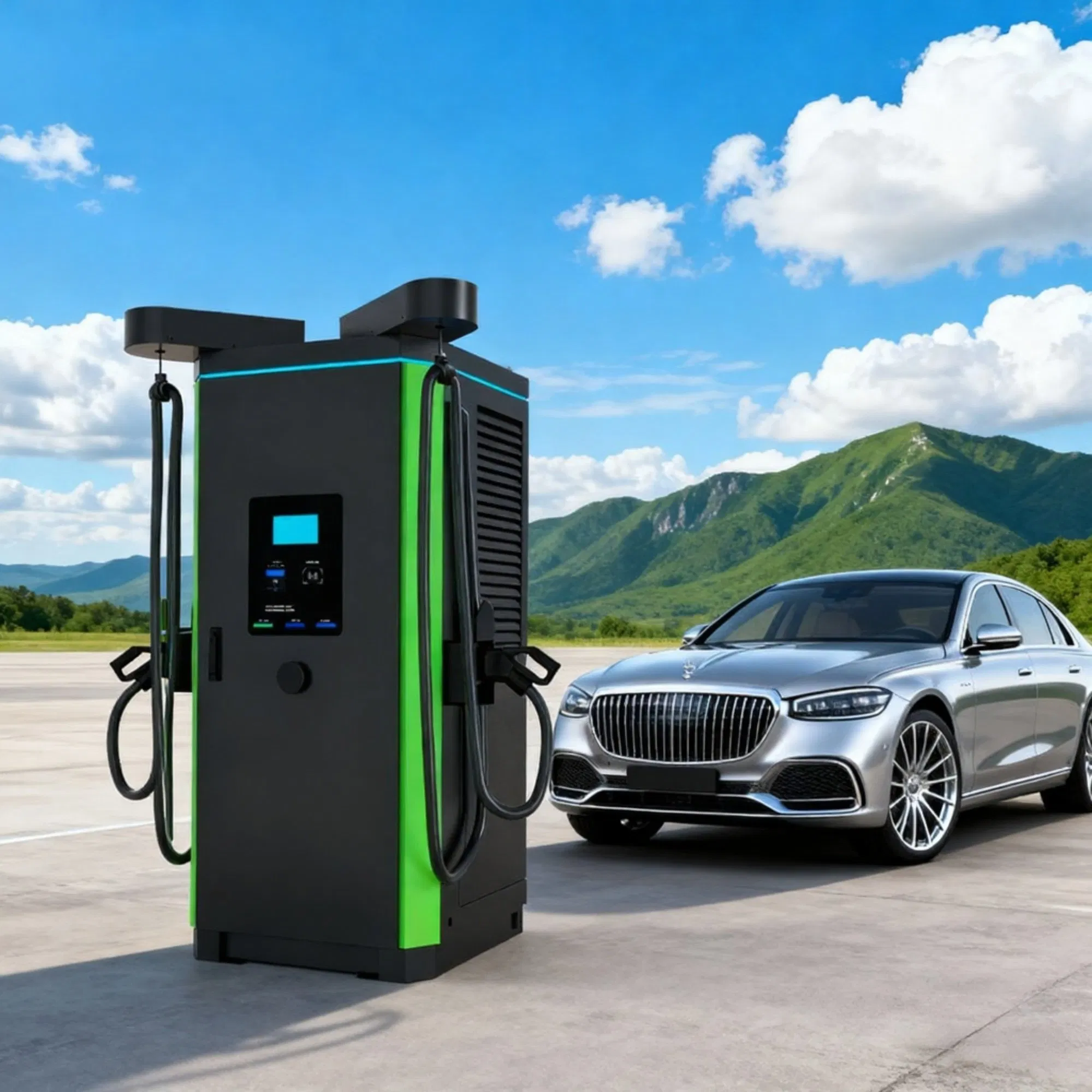 350kw CCS1/CCS2/Chademo EV DC Fast Charging Station Ocpp1.6/2.0