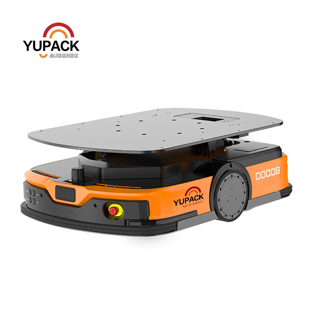 Intelligent Navigation Agv AMR Warehouse 4 Robot Material Handling Vehicle with Fleet Management System