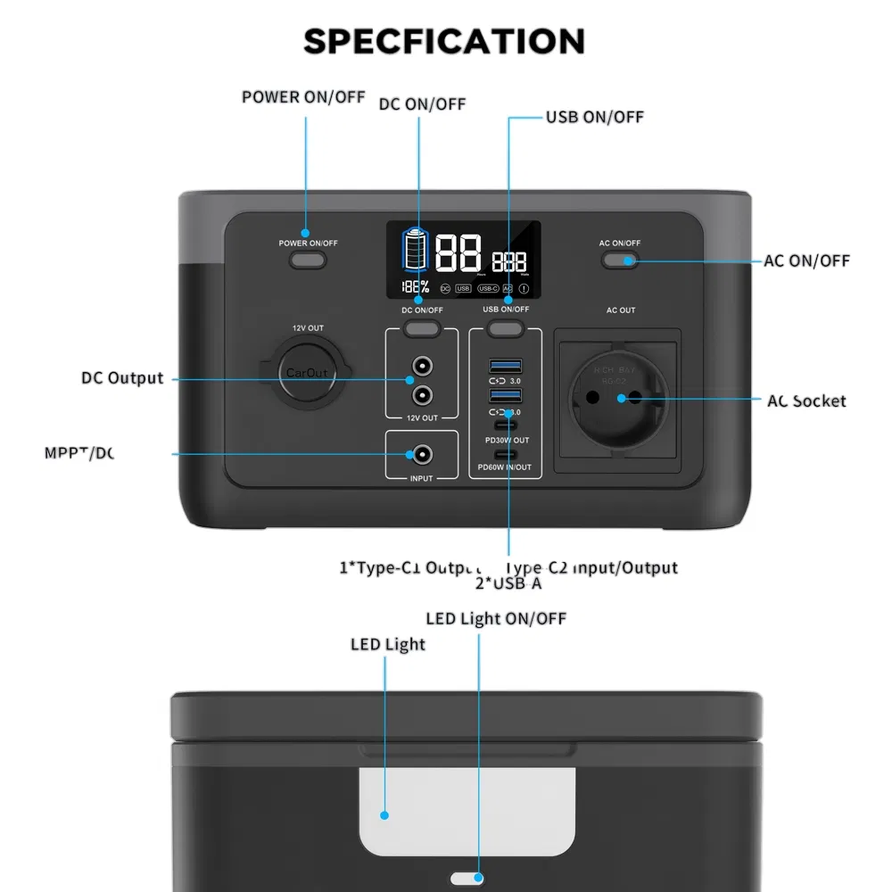 Ultimate 300W Portable Energy Storage Solution for All Needs
