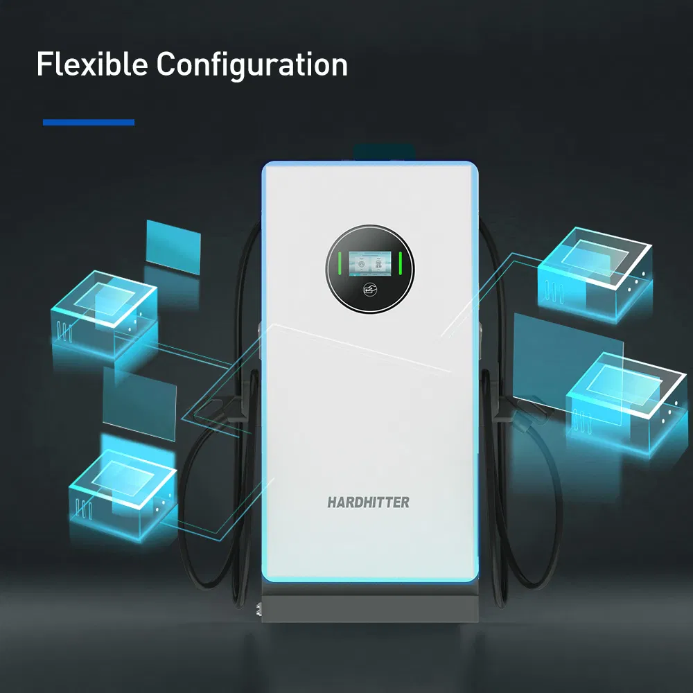 China Factory Price 120kw Commercial DC Quick EV Charger CCS2 GB/T Connectors Charging Pile Electric Vehicle Floor Mounted Intelligent Fast EV Charging Stations