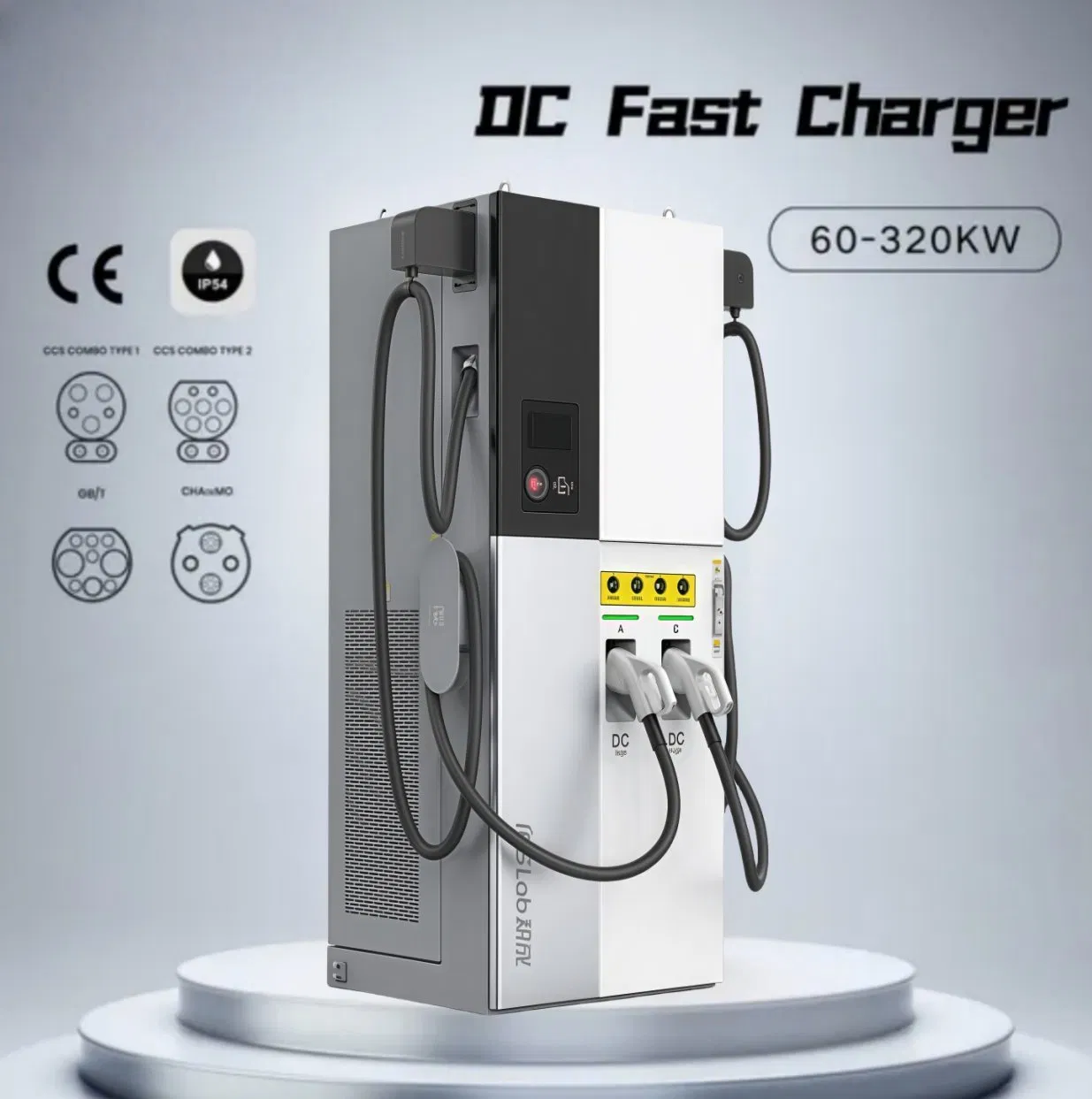 CE TUV Approved EV Infrastructure 60kw 120kw 240kw 360kw 4G Ethernet CCS2 Gbt Ocpp1.6j Fast DC Electric Vehicle Car Battery EV Charger Charging Station