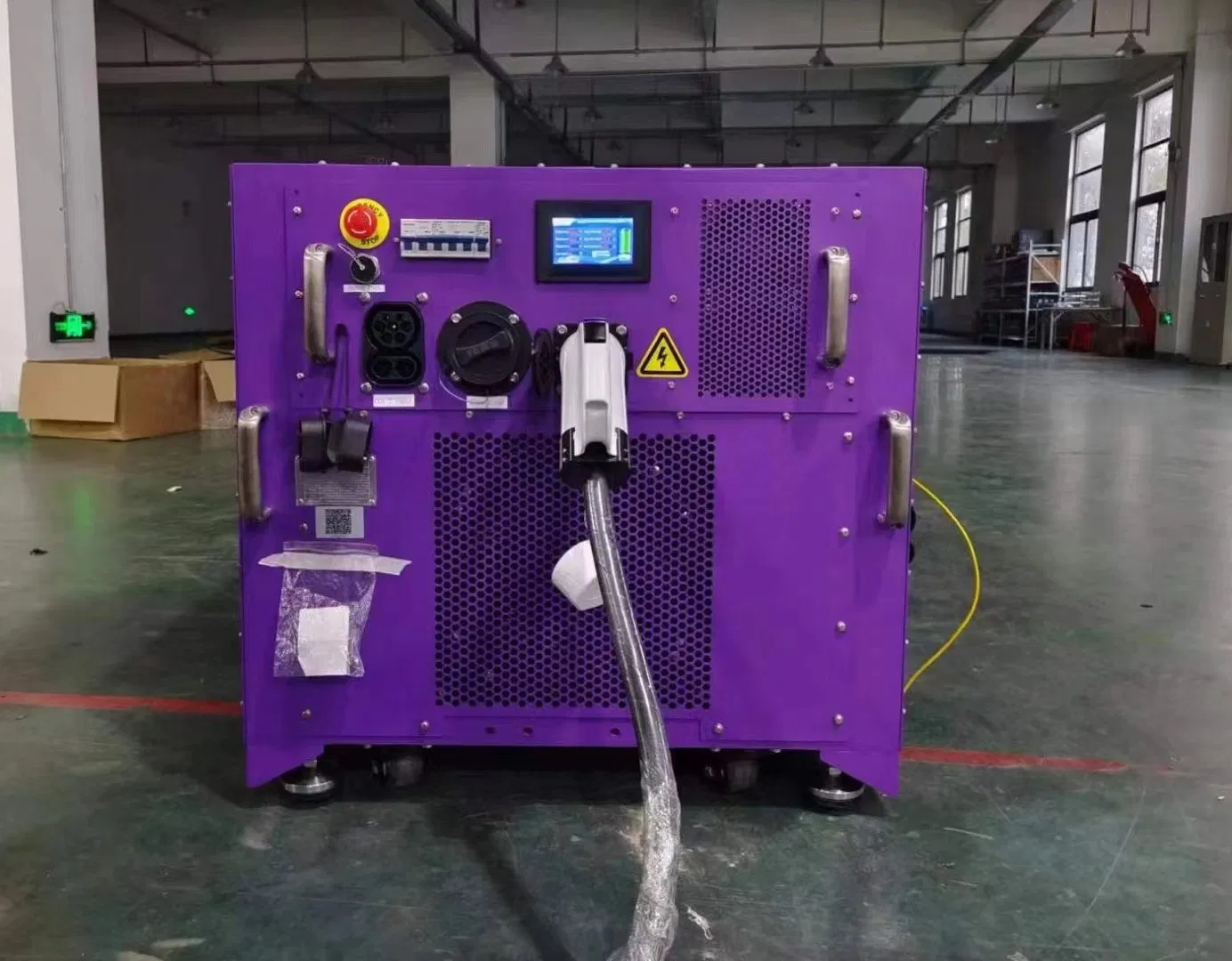 Container Emergency EV Charger System