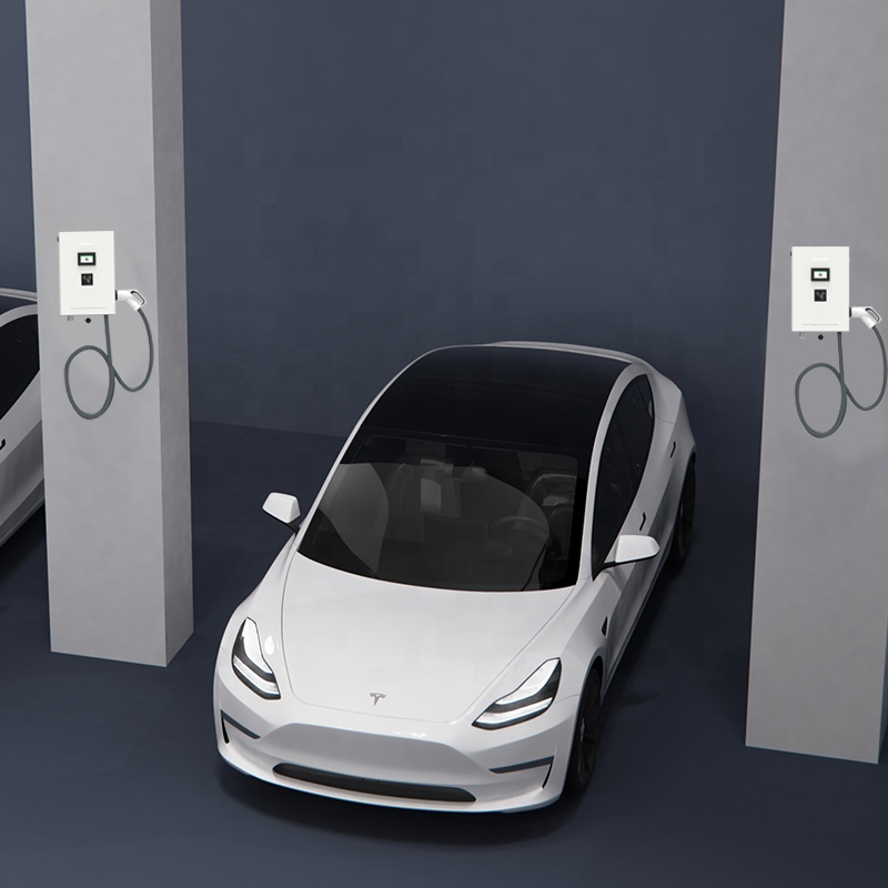 Wall Mounted DC Fast Car Charging Station 20kw 30kw EV Charger Residential EV Fast Charger for Electric Cars Ocpp 4G WiFi