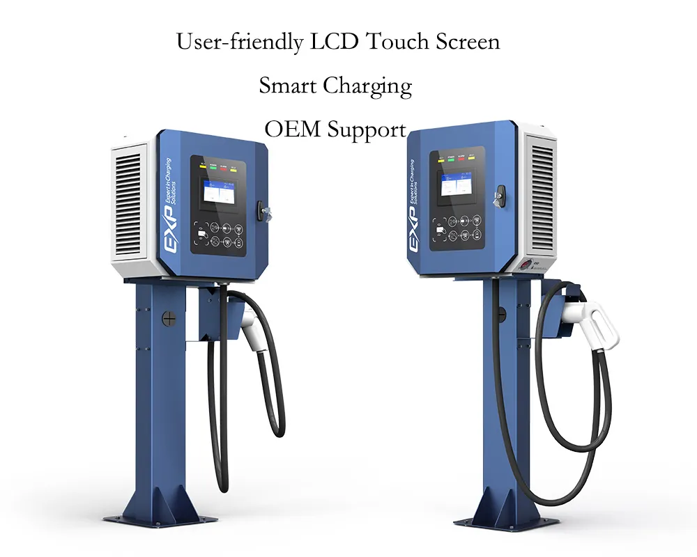 DC EV Charger Side View
