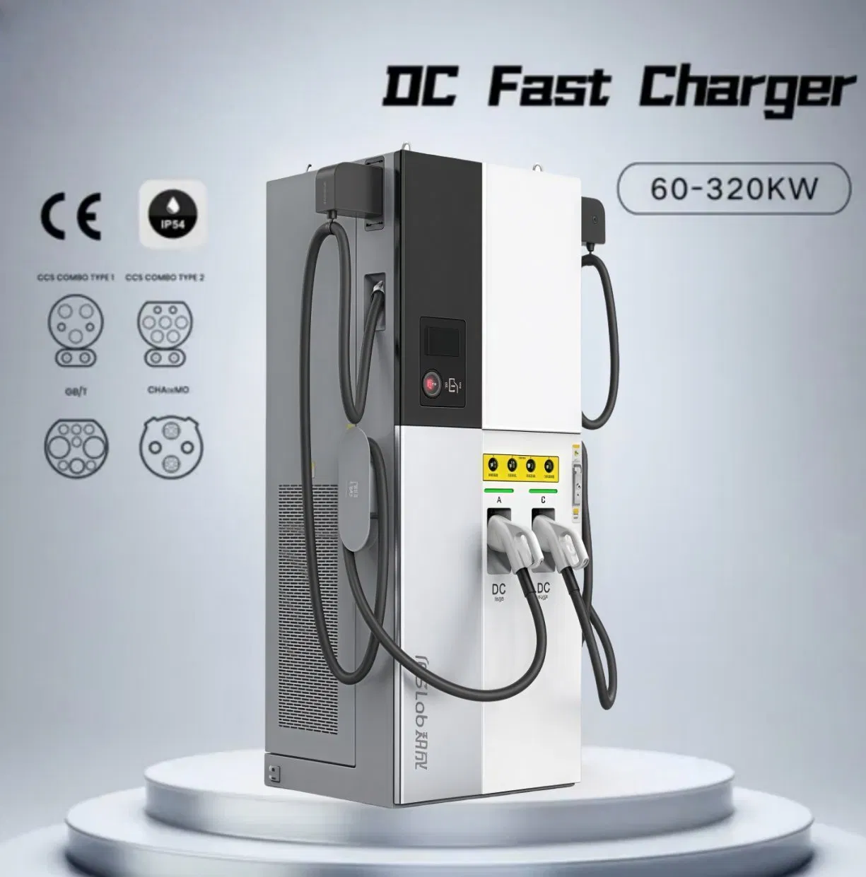 CE TUV Approved EV Infrastructure 60kw 120kw 240kw 360kw 4G Ethernet CCS2 Gbt Ocpp1.6 Fast DC Electric Vehicle Car Battery EV Charger Charging Station