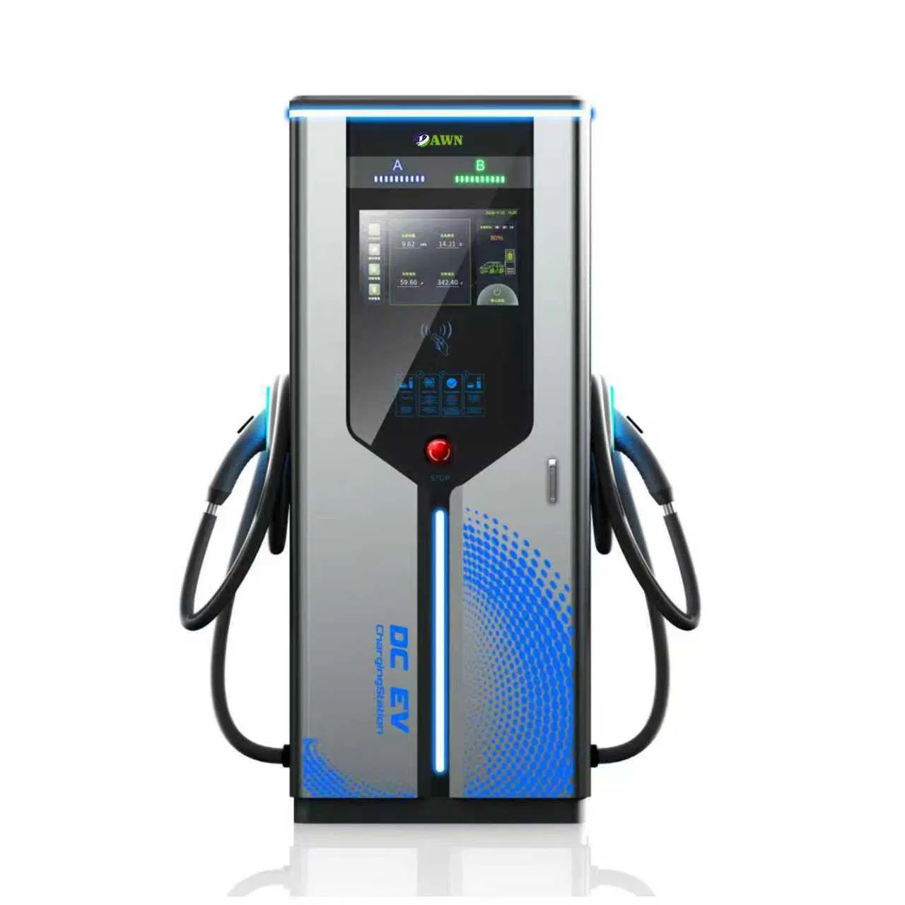 Outdoor DC Fast Electric Car Charging Station 240kw Commercial EV Charger for Electric Vehicles