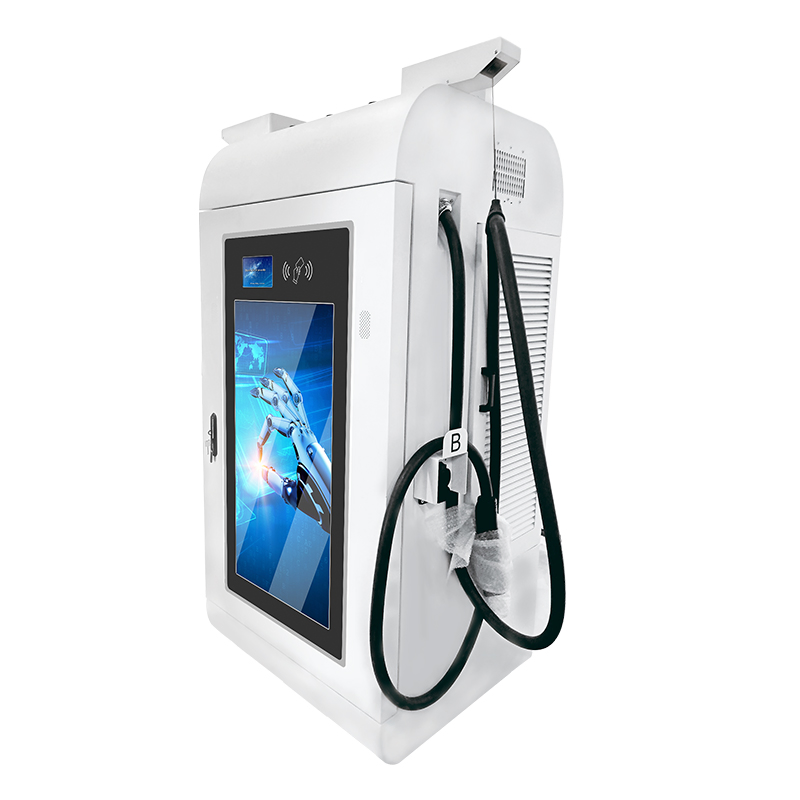 60kw/120kw/180kw Ocpp 1.6j Chademo, CCS2, Type 2 DC+ AC Connector EV Car Charging Station Charging Pile for Outdoor Commercial Use