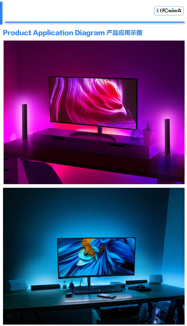 Vibrant LED Music Sync Lamp