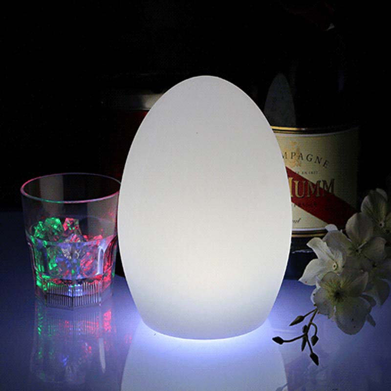 Porch Furniture Rechargeable LED Table Lamp Modern RGB LED Light Bedside Lamp