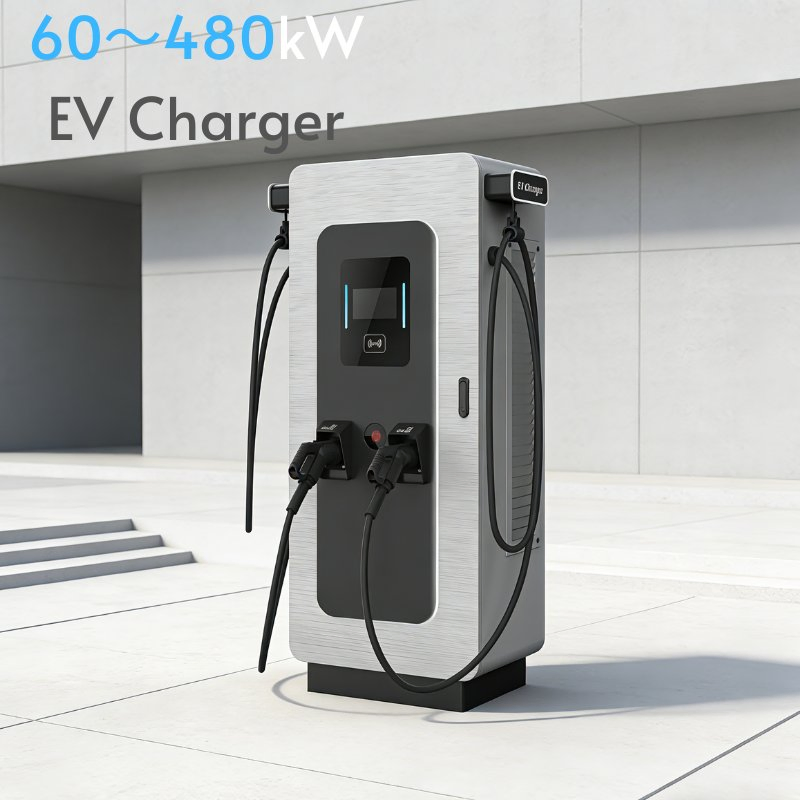 IP55 Rated CCS2 Gbt Commercial 300kw 320kw Outdoor DC EV Charging Station