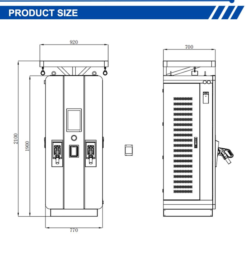 Factory Supply New DC Fast Electric Car Charging Station Level 2 EV Charger CCS 60kw-240kw Commercial EV Charging Infrastructure