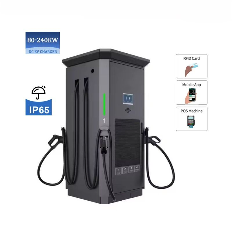 60-120kw DC Charging Pile Floor-Standing Stations for Car Charger Industrial Parks Commercial Centers Service Areas Residential 220V
