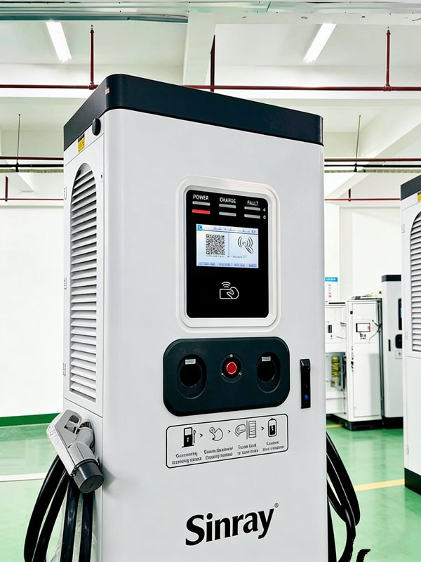 Sinrayk039 300kw Outdoor Floor-Standing Electric Vehicle Charging Stations for DC Electric Vehicles, DC Fast Charger