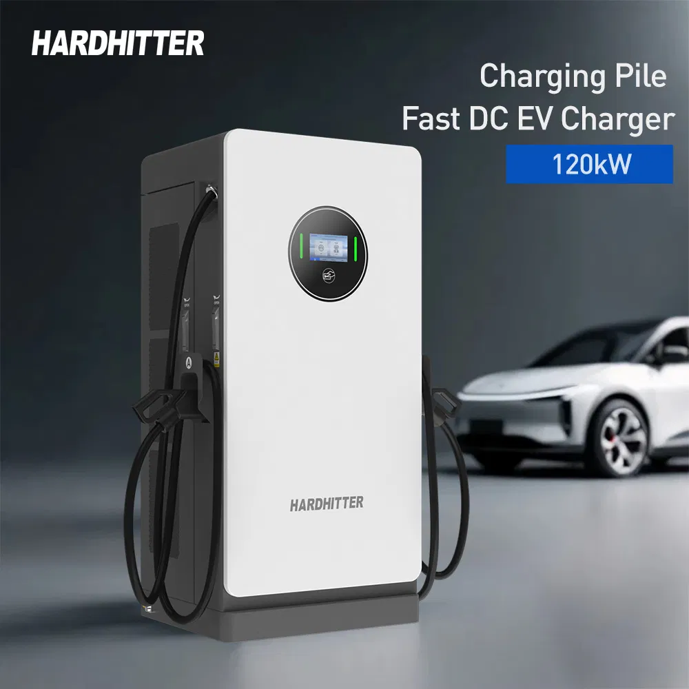 China Factory Price 120kw Commercial DC Quick EV Charger CCS2 GB/T Connectors Charging Pile Electric Vehicle Floor Mounted Intelligent Fast EV Charging Stations