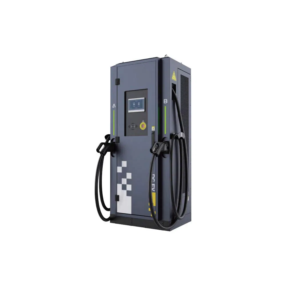 40kw to 240kw Integrated DC Fast Charging Pile Commercial Electric Car Charging Station CCS2 Double Gun EV Charger with 7 Inch LCD Screen