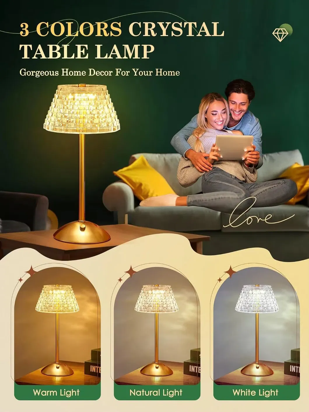 LED Table Light View 1