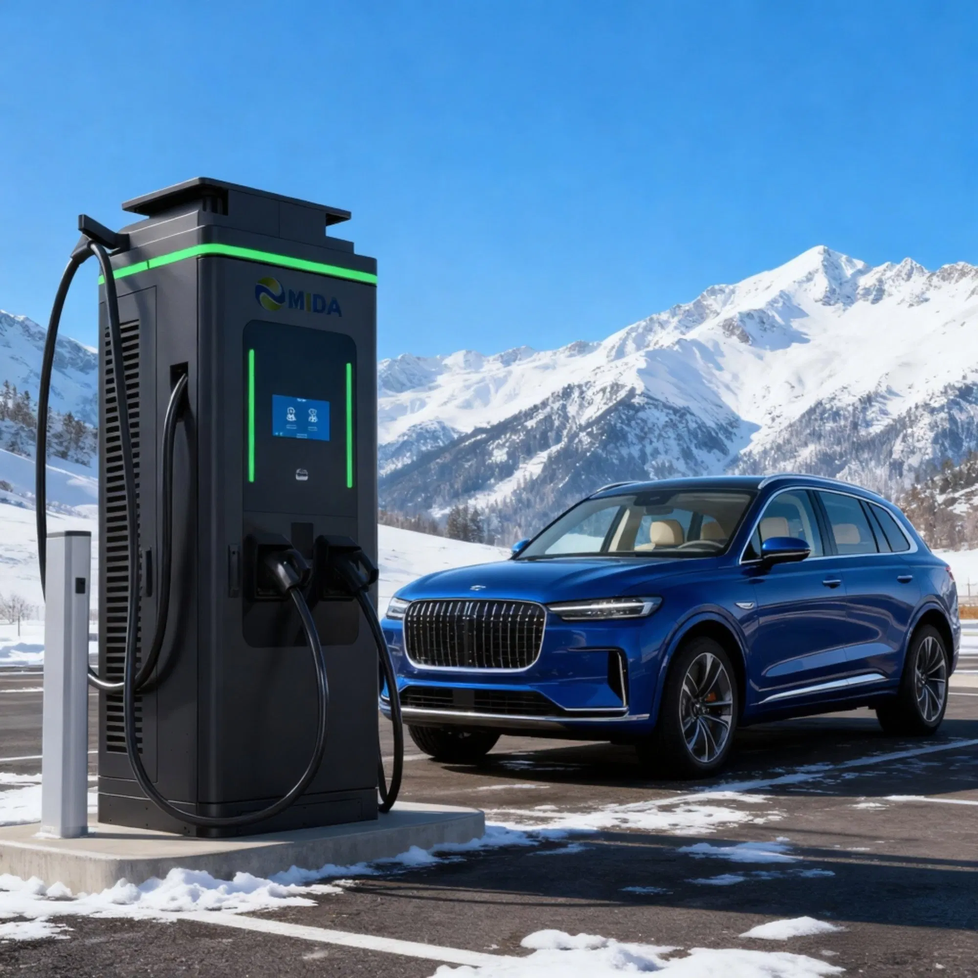 400kw CCS1/CCS2/Chademo EV Ultra Fast DC Charging Station