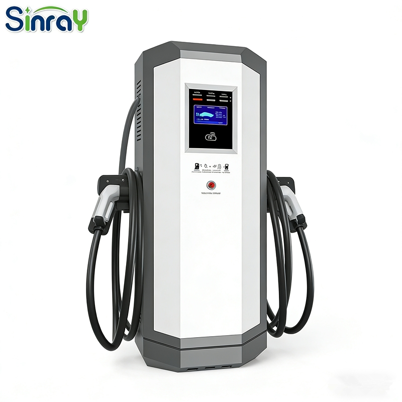 Sinrayk062 60-240kw DC Fast Electric Vehicle Charger Commercial Charging Station Suitable for Trucks, Highways and Supermarkets, with a High Return