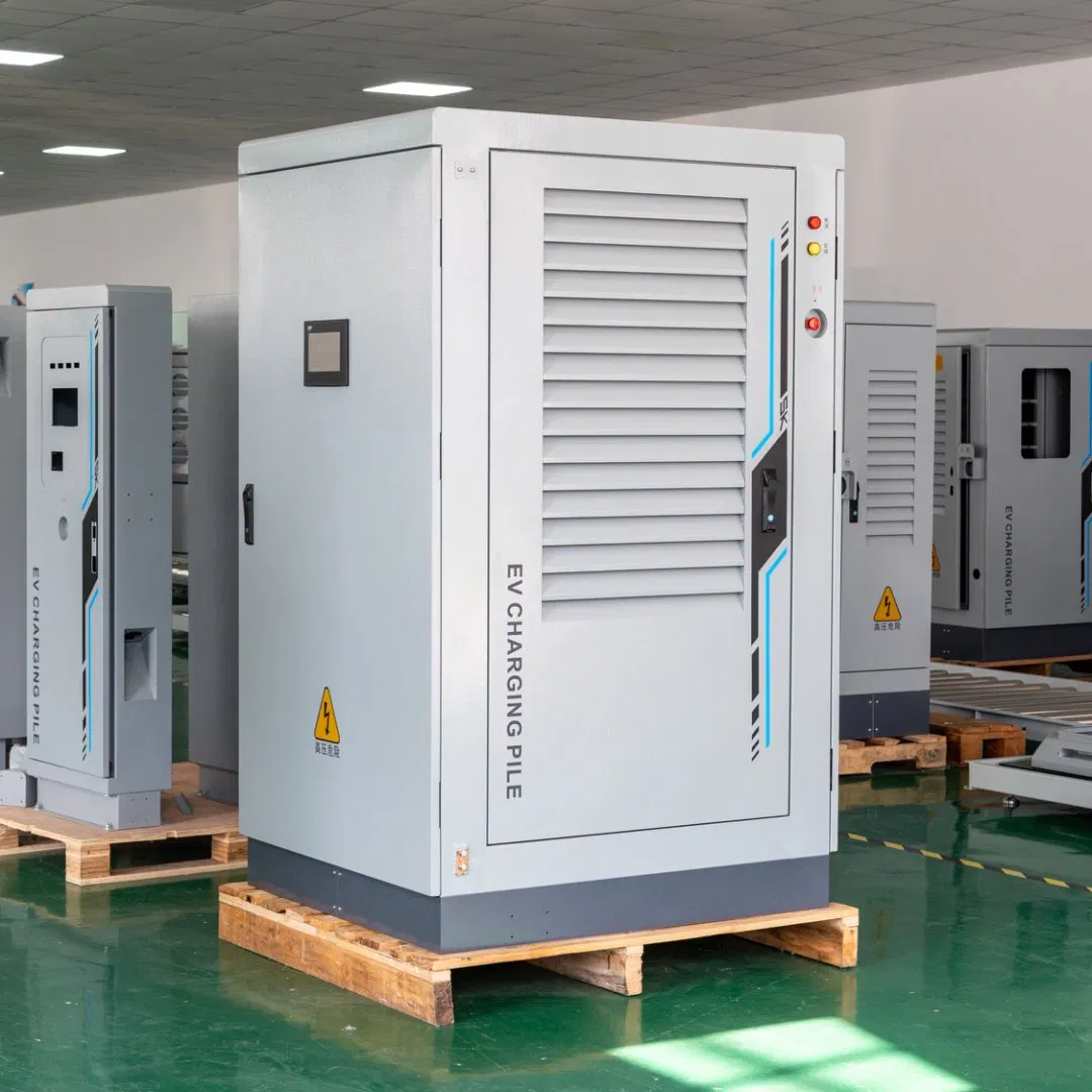 Commercial CCS2 DC Fast Intelligent Split Charger Group Charging Floor-Mounted EV Charger