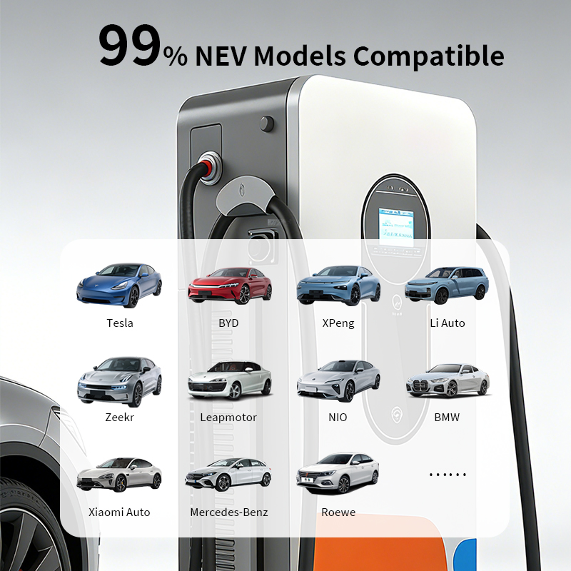 Outdoor Dustproof 120kw 160kw 240kw Electric Vehicle Car Floor Mounted Home Charging Station for Evs GB/T DC