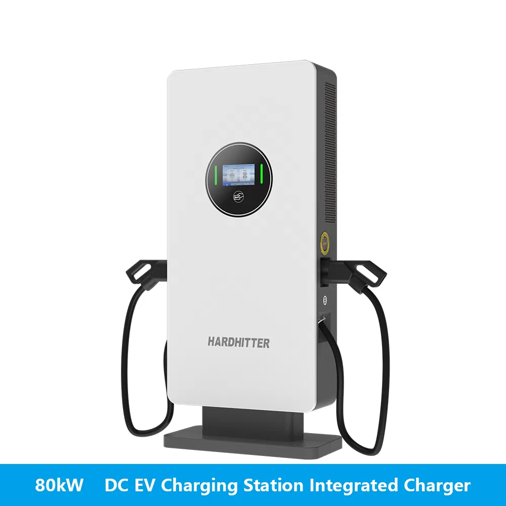 Eco-Friendly 60kw 80kw EV Fast DC Charger for Electric Vehicles