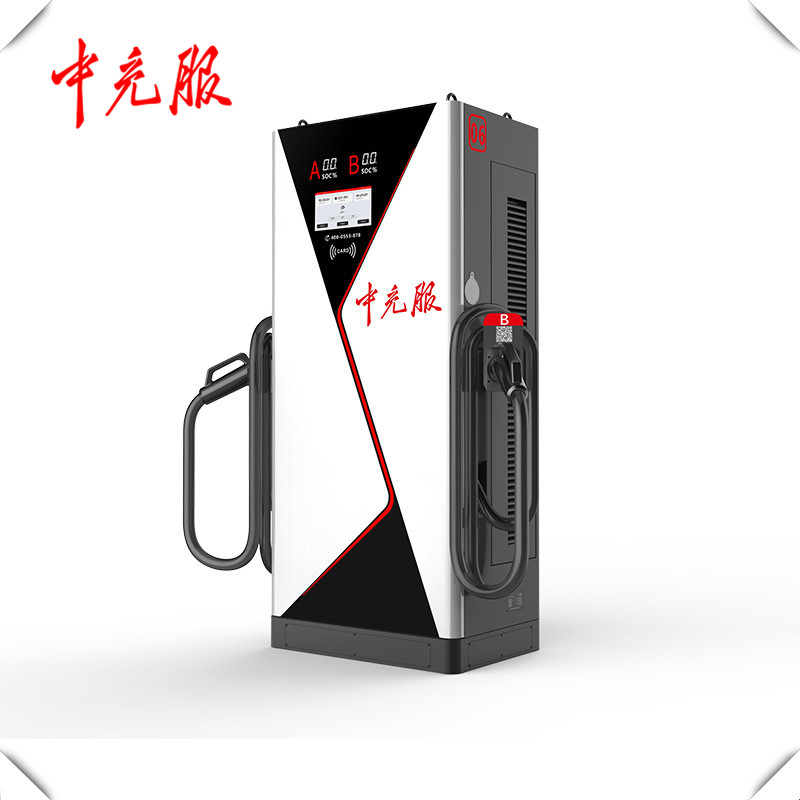 Zhongchongfu Outdoor DC Charger Weatherproof IP54-Rated EV Charging Station with High-Durability Construction Thermal Resistance and Efficient Power Transfer