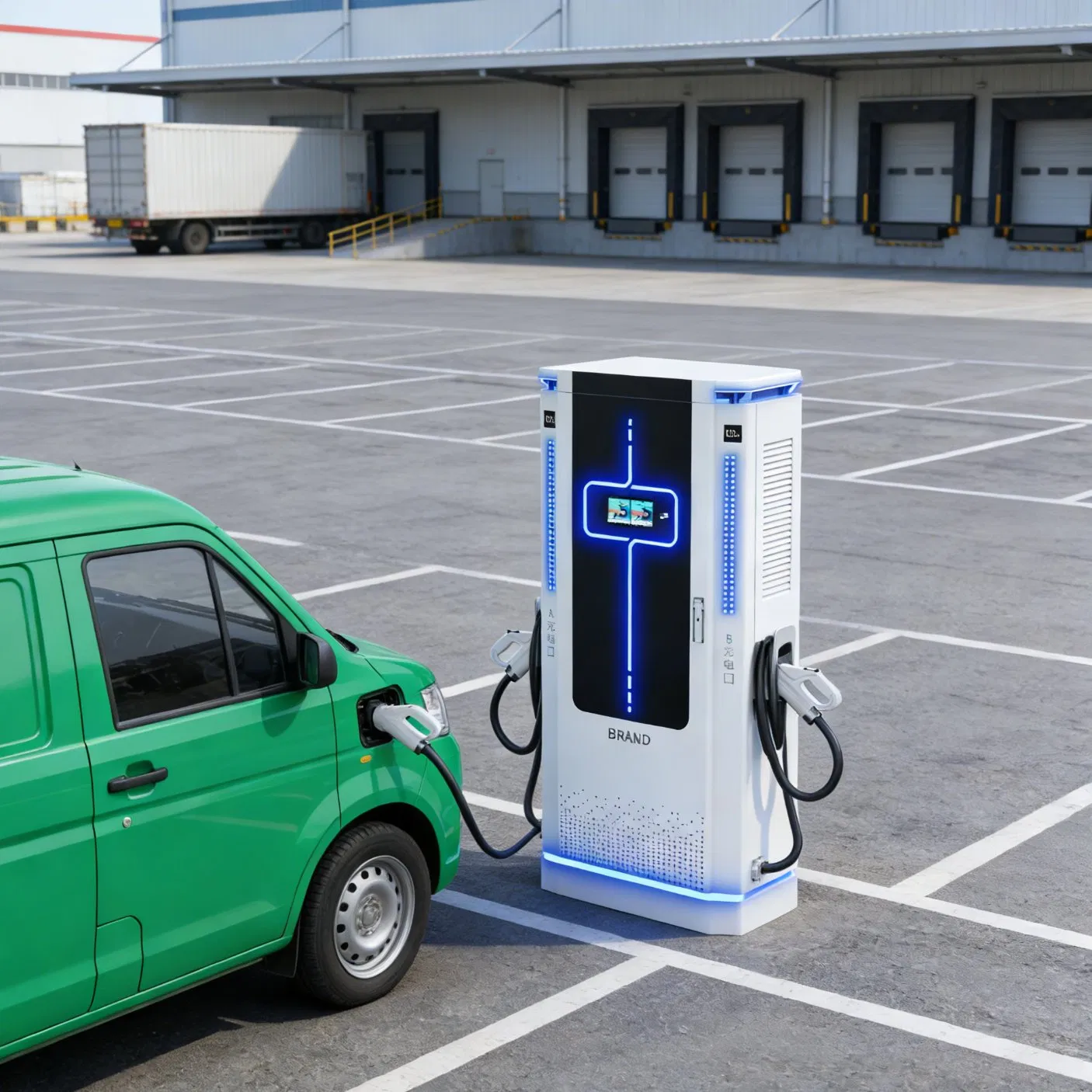 Electric Car Charge Station Charger for Government Building and Public Service