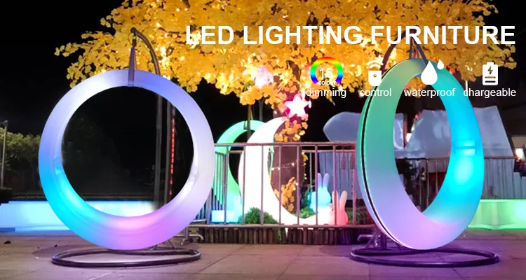 LED Swing Chair