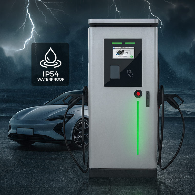 Custom Smart IP54 200-1000V 120kw-240kw DC CCS2 EV Electric Car Charger Station with POS