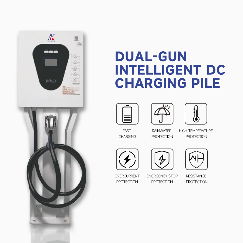 30kw Commercial DC EV Charger for Workplace and Hotel Charging