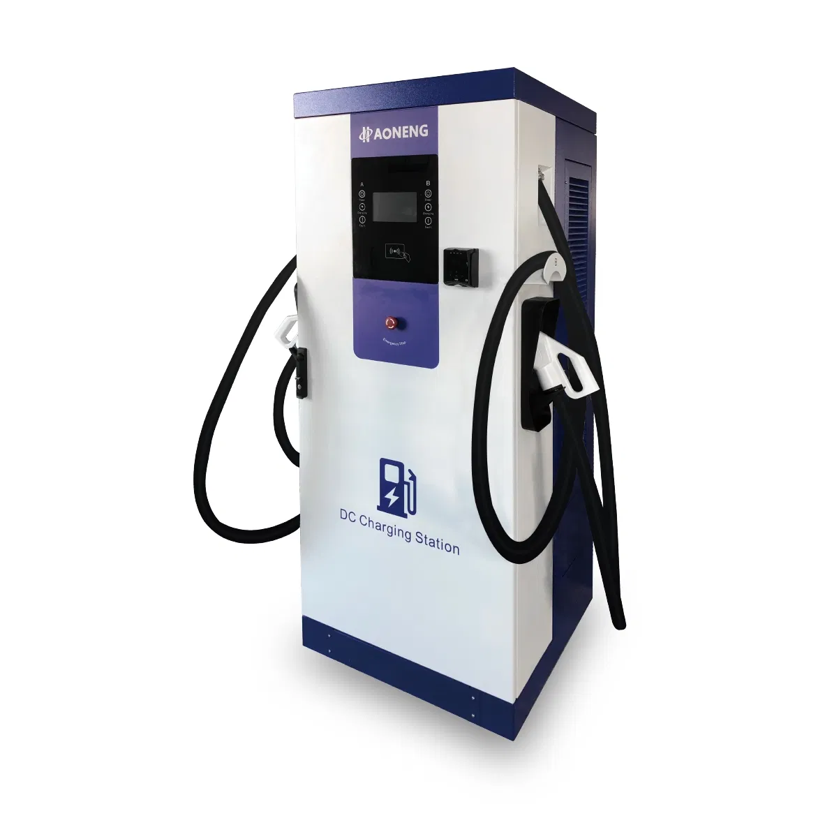 Aoneng 300kw Mobile Rapid Fast Solar Powered DC Electric Vehicle Car Battery EV Charger Charging Station for Bus Station Residential Buildings Level 3