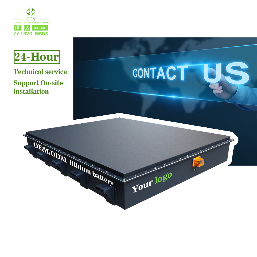 307V 460V 614V Lithium Ion Batteries 35kwh 70kwh 90kwh Heavy Machinery LiFePO4 Lithium Ion Battery System for Robot Mower