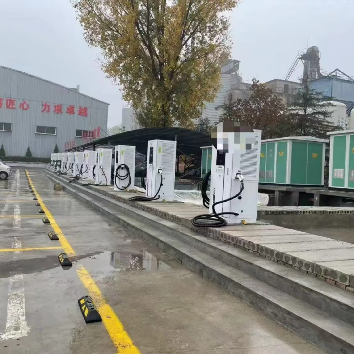 Universal CCS and Chademo EV Fast Charger Global Charging Station