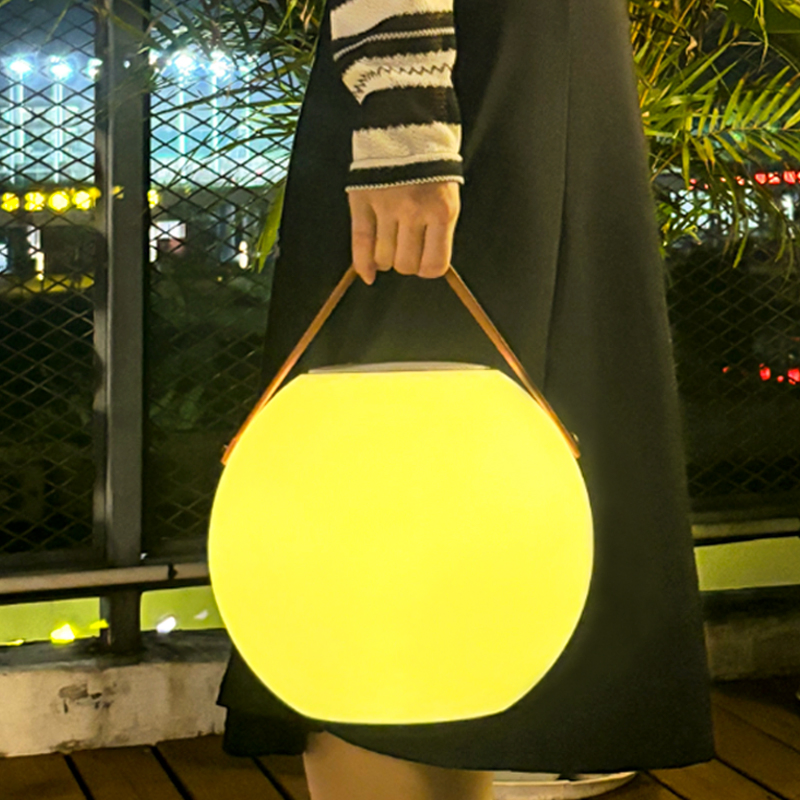 Wireless Speaker Portable Speaker LED Ball Lamp Table Lamp for Home Decorative