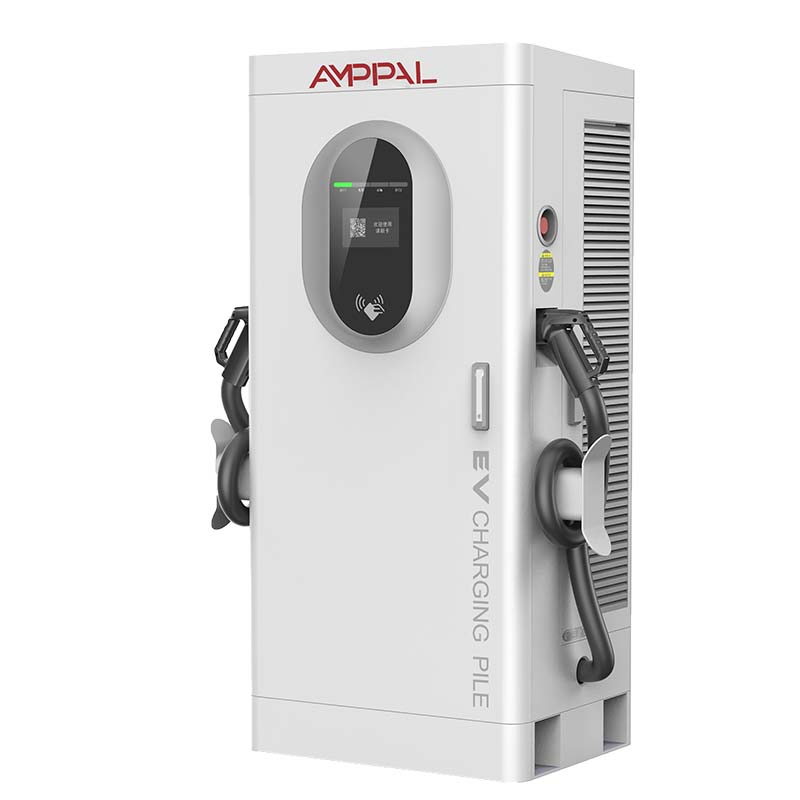 High Power Waterproof Commercial Supermarket Outdoor IP55 DC 60kw 80kw Fast Electric Car EV Charger Charging Station