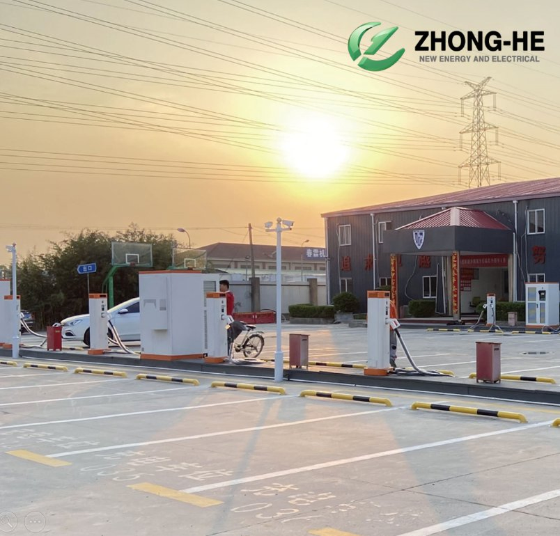 Commercial 60kw80kw120kw CCS2/Gbt DC Fast Car Charging Station EV Charger
