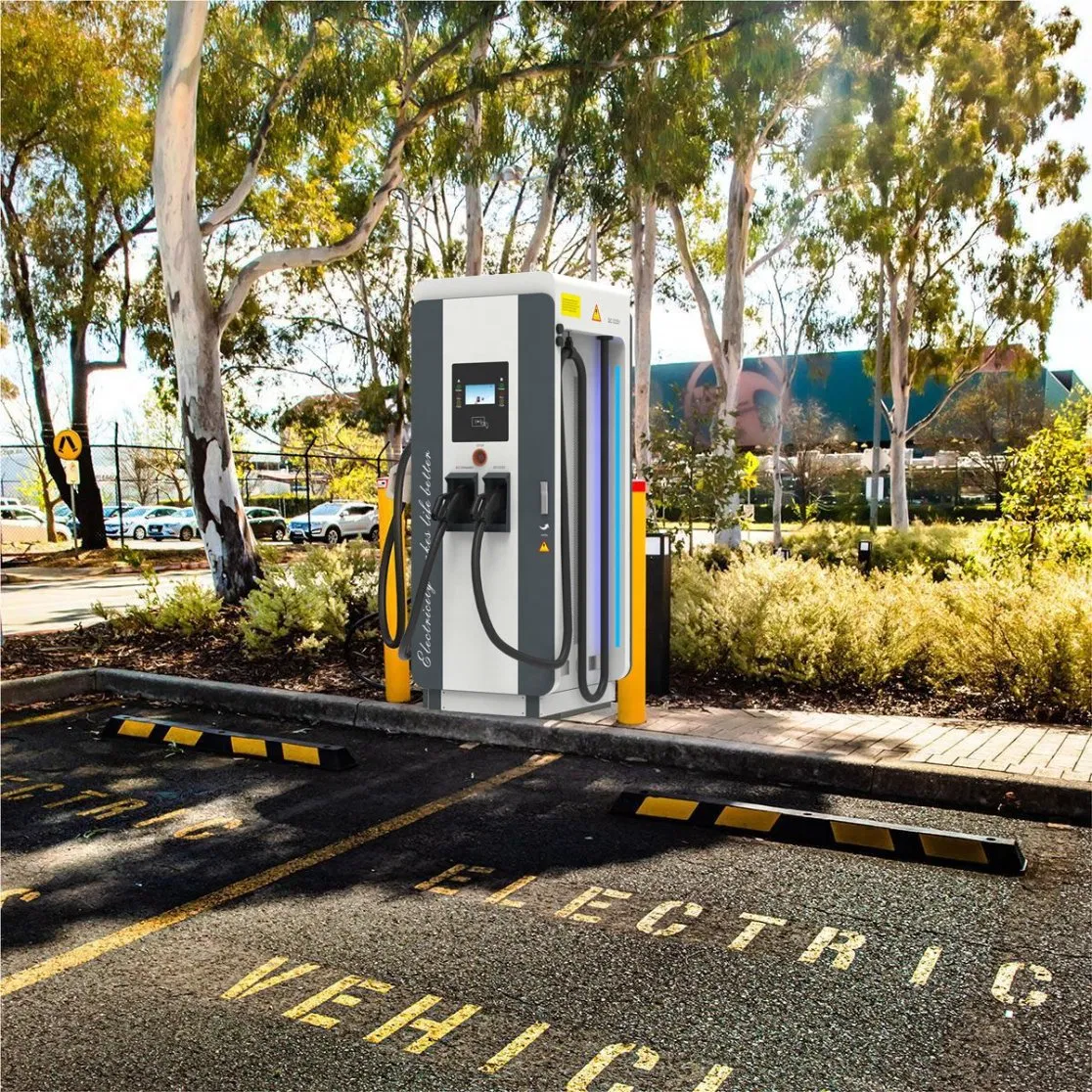 Dual CCS1 Guns DC Fast Car Charging Station 120kw 80kw Floor Mounted 160kw Charging Infrastructure Commercial Level 2 Charger 4G