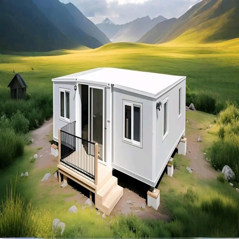 Casa modular plegable de lujo de alta gama para resorts frente a la playa