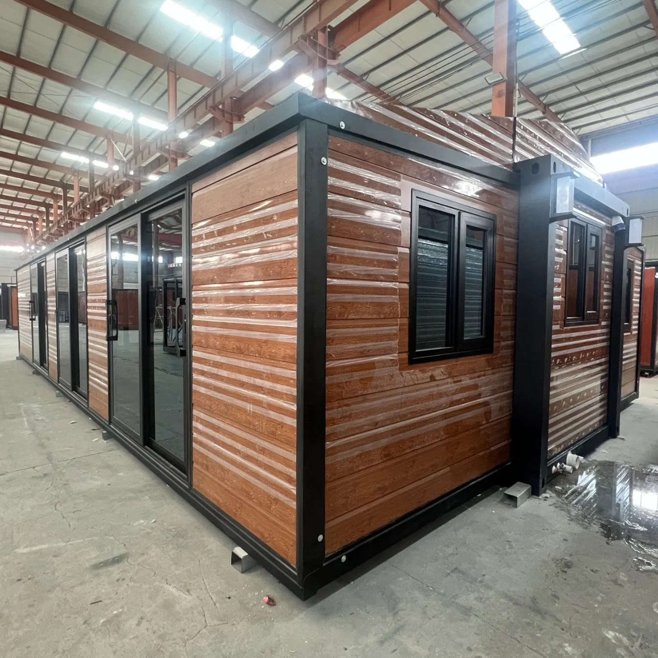 20FT Casa de Vacaciones Modular Expandible Prefabricada Ecológica
