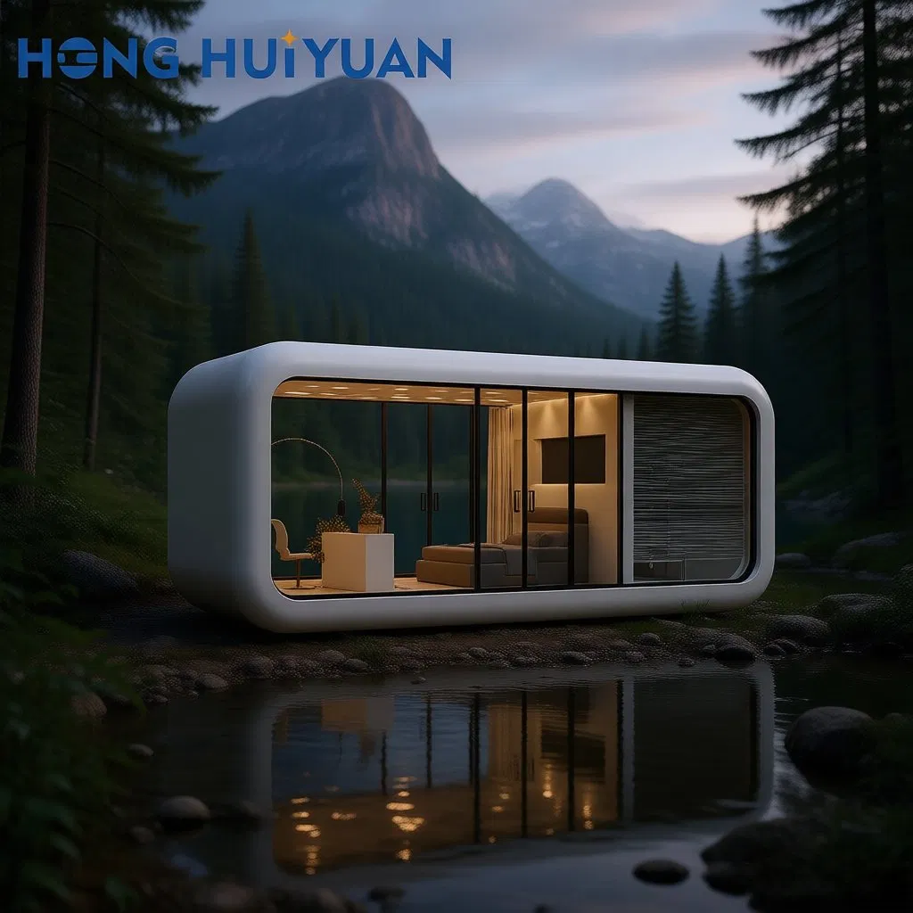 Módulo de Camping Prefabricado Alojamiento Modular al Aire Libre para Resort de Glamping y Campamento