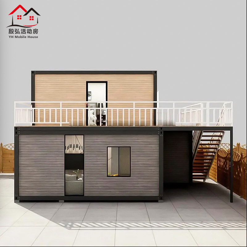 Tienda de conveniencia modular Yinhong frente a la playa para contenedores rápidos en resorts de verano