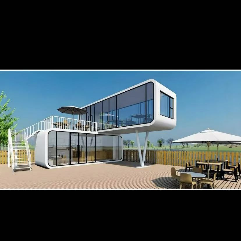 Apple Steel Capsule Crea una Vida de Resort Cómoda