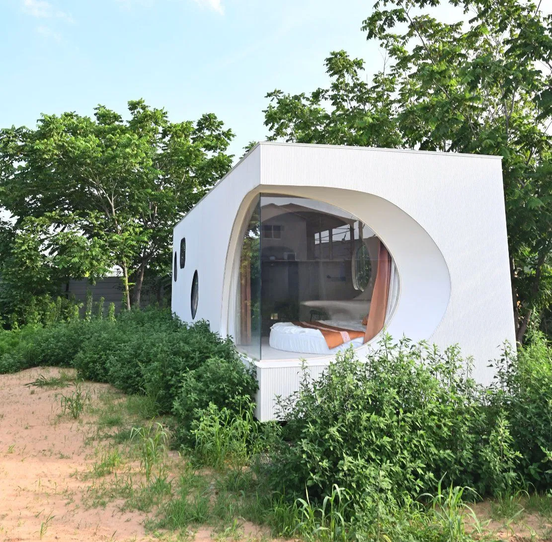 Retiro de Glamping Sostenible Inteligente Casa Prefabricada de Lujo Casa Modular