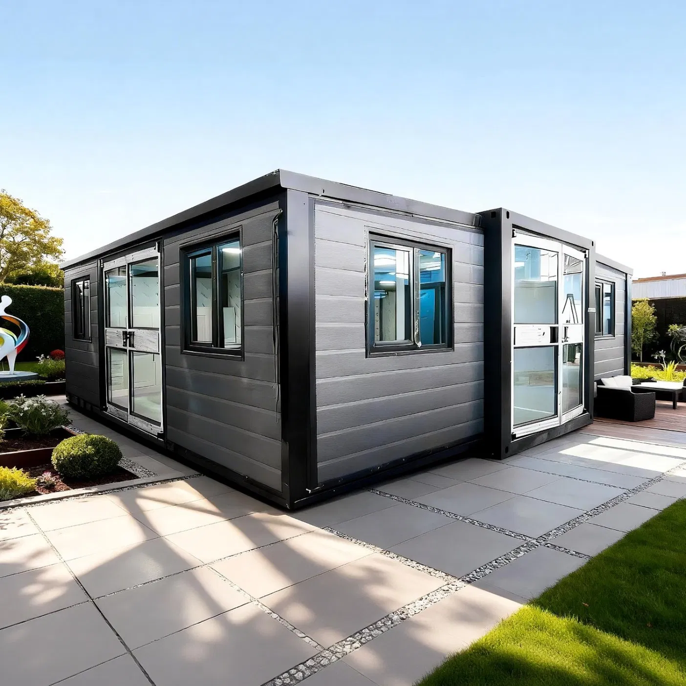 40FT Edificio Prefabricado Modular Casa Contenedor Para Resort